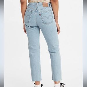 Levi’s Wedgie Straight in Luxor Empire - Light Wash